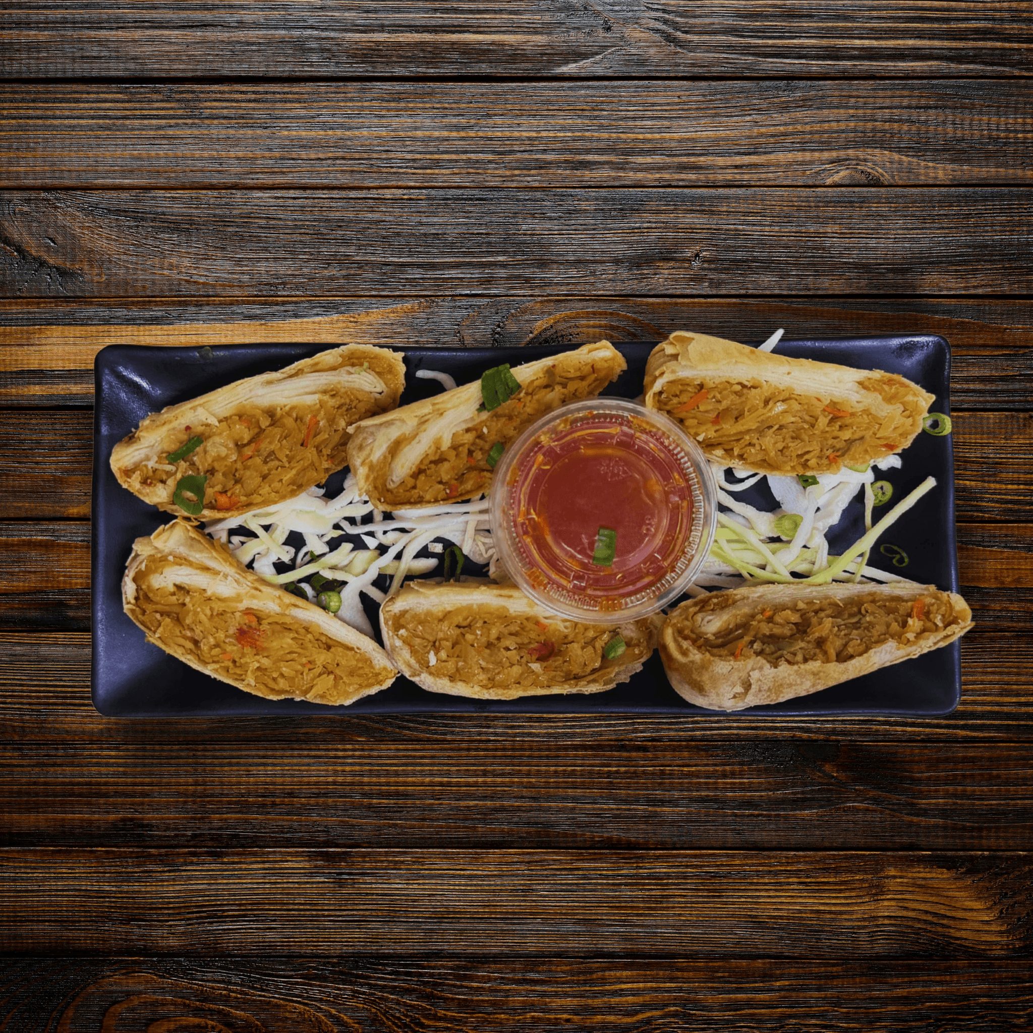 Veg Spring Rolls.