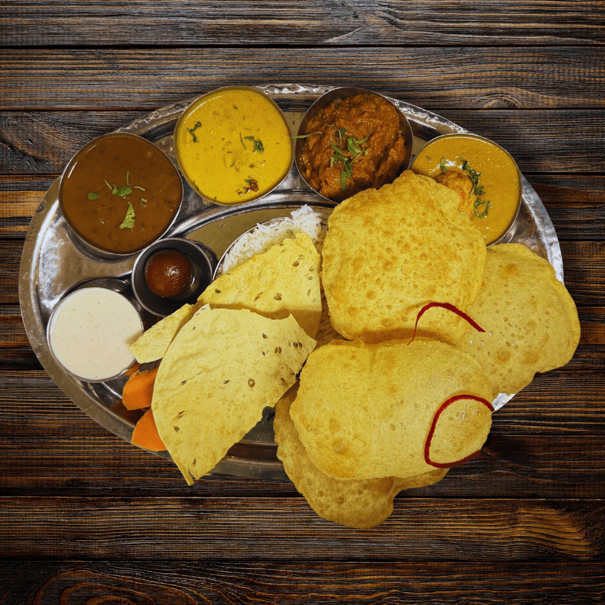 Kesar's Special Thali.