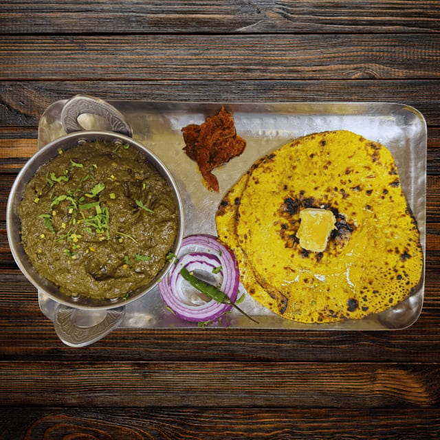 Makki Roti Saag.