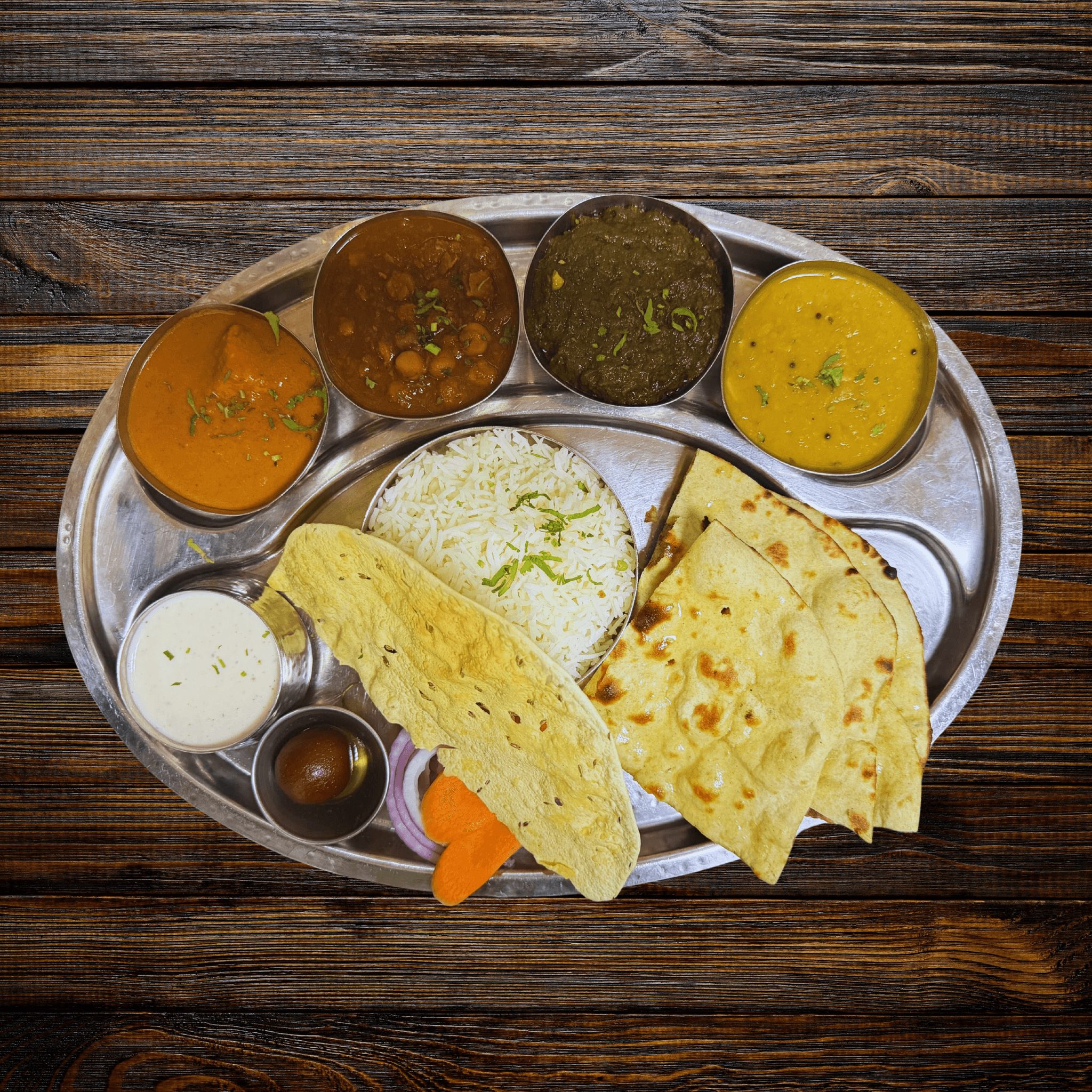 Punjabi Thali.
