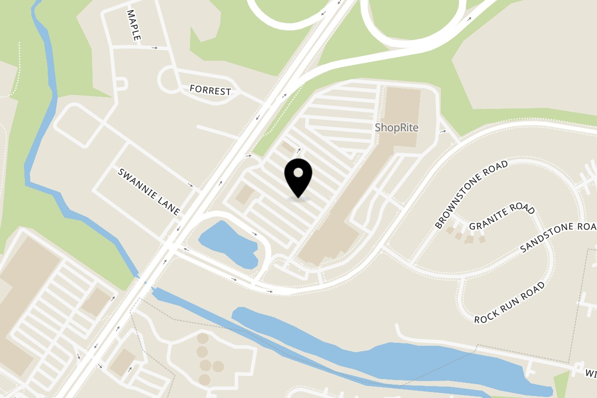 Map showing the location of Kesar’s-An Indian Thali East Windsor on 319 US-130 #26 in East Windsor
